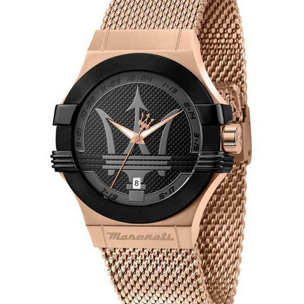 HORS Montre Homme Maserati Potenza Cadran Noir Quartz R8853108009 100M