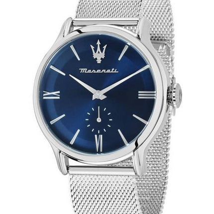 Montre Homme Maserati Epoca Acier Inoxydable Cadran Bleu Quartz R8853118017 100M