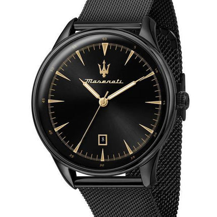 HORS Montre Homme Maserati Tradizione Cadran Soleil Noir Quartz R8853146001 100M