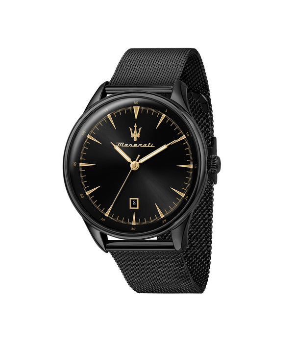 HORS Montre Homme Maserati Tradizione Cadran Soleil Noir Quartz R8853146001 100M