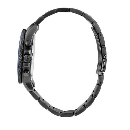 Montre pour homme Maserati Competizione chronographe en acier inoxydable avec cadran bleu et quartz R8873600005 100M