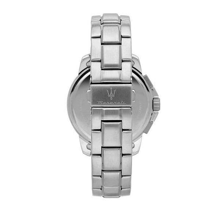 Montre pour homme Maserati Successo Limited Edition chronographe en acier inoxydable avec cadran bleu et quartz R8873621029