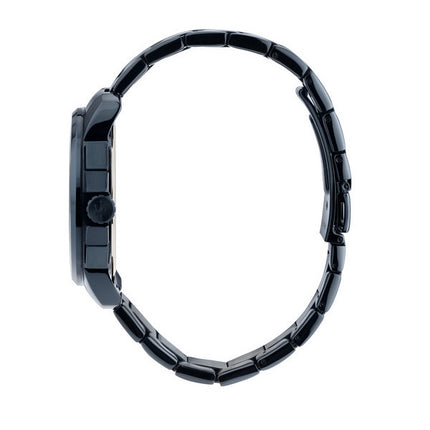 Montre Maserati Successo Chronographe en acier inoxydable avec cadran bleu et quartz R8873621040 pour homme