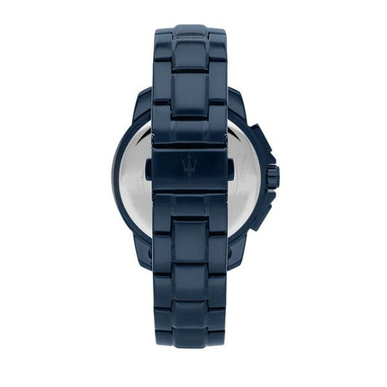 Maserati chronographe en acier inoxydable cadran bleu solaire R8873649002 montre homme fr
