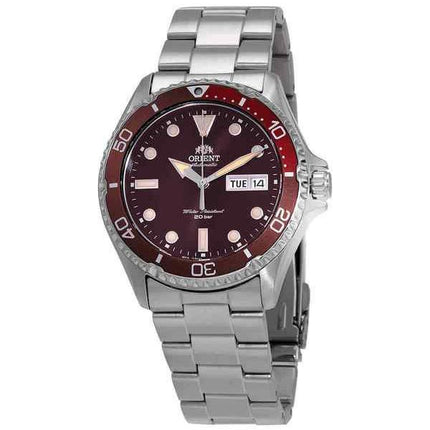 Montre pour homme Orient Sports Mako Diver&#39,s en acier inoxydable automatique RA-AA0814R19B 200M