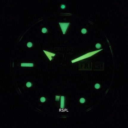 Montre pour homme Orient Sports Mako Diver&#39,s en acier inoxydable automatique RA-AA0814R19B 200M