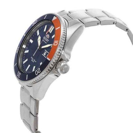 Montre pour homme en acier inoxydable automatique Ã  cadran bleu orientÃ© RA-AA0913L19B 200M
