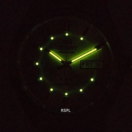 Montre pour homme Orient Tri Star Deneb cadran doré automatique RA-AB0E09G19A