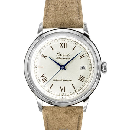 Montre homme Orient Classic 75e anniversaire édition limitée avec cadran blanc automatique RA-AC0027S et bracelet supplémentaire