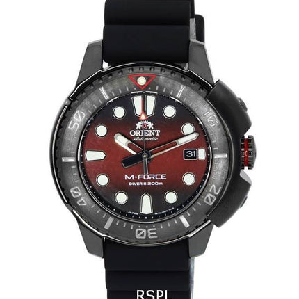 Montre pour homme Orient M-Force édition limitée cadran rouge automatique RA-AC0L09R00B 200M