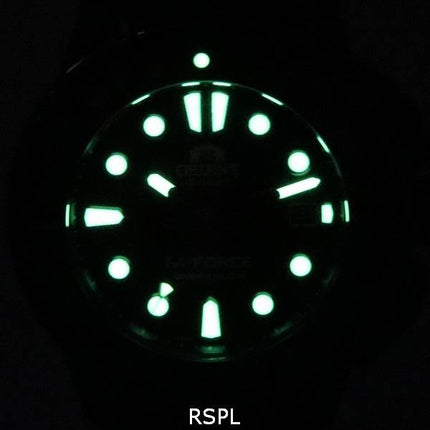 Montre pour homme Orient M-Force édition limitée cadran rouge automatique RA-AC0L09R00B 200M