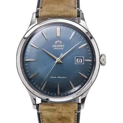 Montre automatique pour homme Orient Bambino Version 4 Classic Blue Dial RA-AC0P03L10B RA-AC0P03L30B