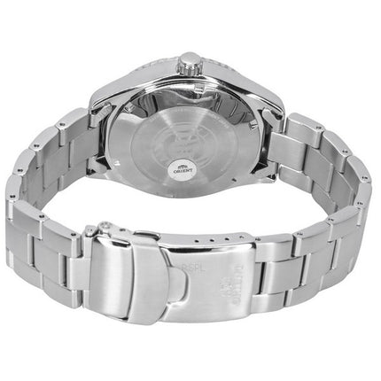 Montre de plongée automatique Orient Sports Mako en acier inoxydable avec cadran noir RA-AC0Q01B10B RA-AC0Q01B30B 200 m pour hom