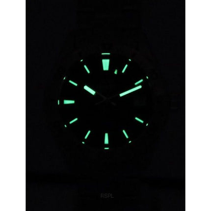 Montre de plongée automatique Orient Sports Mako en acier inoxydable avec cadran bleu RA-AC0Q02L10B RA-AC0Q02L30B 200M pour homm