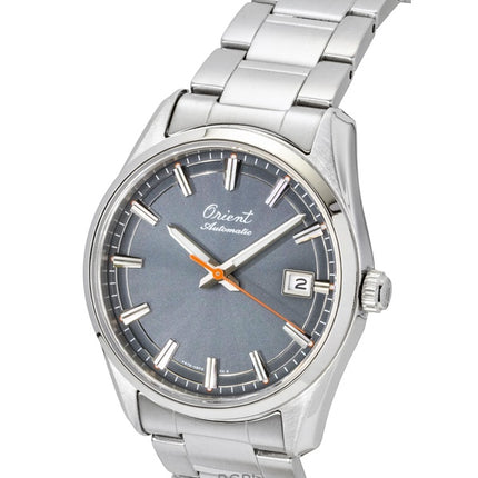 Montre homme Orient Stretto édition limitée 75e anniversaire, cadran gris, acier inoxydable, automatique RA-AC0R04N