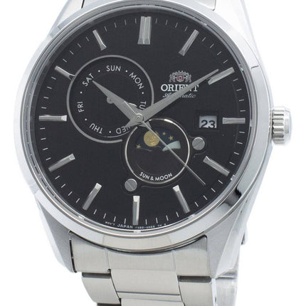 Montre automatique Orient Sun &amp, Moon RA-AK0302B10B pour hommes