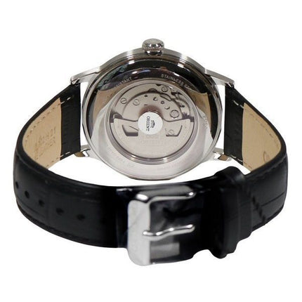 Montre Homme Orient Bambino Version 8 Classique Bracelet Cuir Cadran Blanc Automatique RA-AK0701S10B RA-AK0701S30B