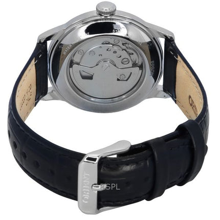 Montre automatique pour homme Orient Classic Bambino Version 2 avec bracelet en cuir et cadran noir RA-AP0101B