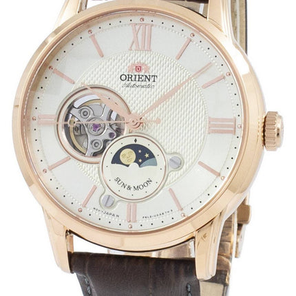 Orienter le soleil classique & Moon coeur ouvert automatique Japon fait RA-AS0003S10B montre homme