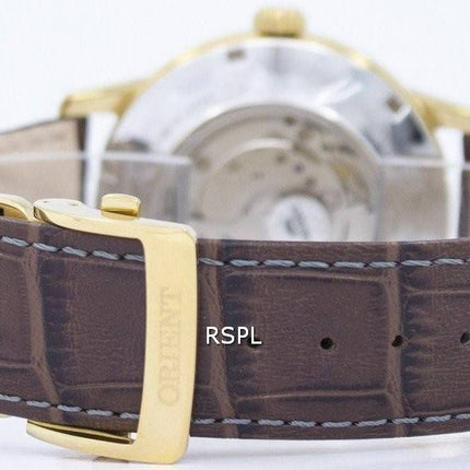 Orienter le soleil classique & lune automatique Japon fait RA-AS0004S00B montre homme