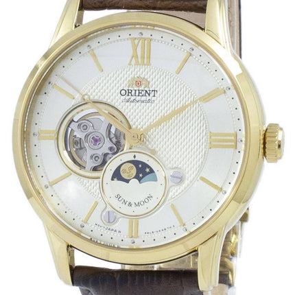 Orienter le soleil classique & Moon coeur ouvert automatique Japon fait RA-AS0004S10B montre homme