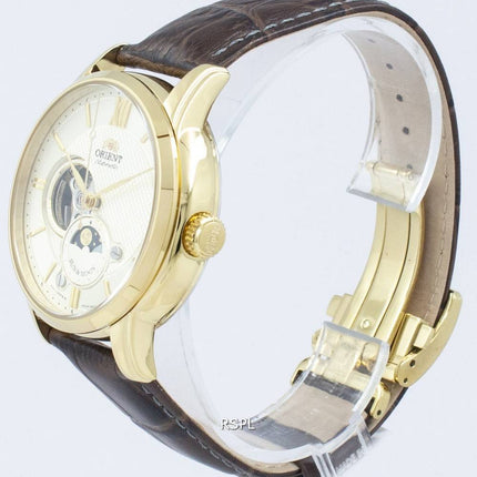 Orienter le soleil classique & Moon coeur ouvert automatique Japon fait RA-AS0004S10B montre homme