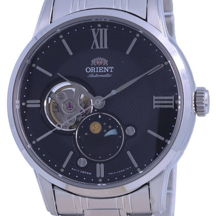 Montre pour homme Orient Classic Sun &  Moon Open Heart Automatic RA-AS0008B10B