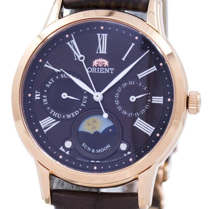Orient classique Quartz « Soleil & lune » Japon a RA-KA0002Y00C Women Watch