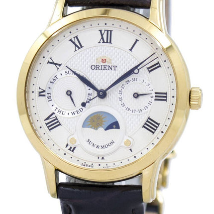 Orient classique Quartz « Soleil & lune » Japon a RA-KA0003S00C Women Watch