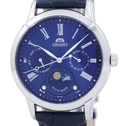 Montre pour femme classique ',Sun &amp, Moon', Orient Made à Japon RA-KA0004L00C