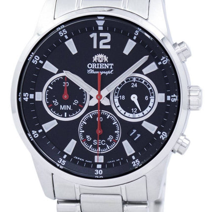 Orient Sports Chronographe Quartz Japon fait RA-KV0001B00C montre homme