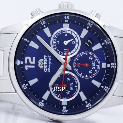 Orient Sports Chronographe Quartz Japon fait RA-KV0002L00C montre homme