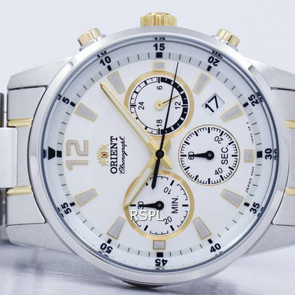 Orient Sports Chronographe Quartz Japon fait RA-KV0003S00C montre homme