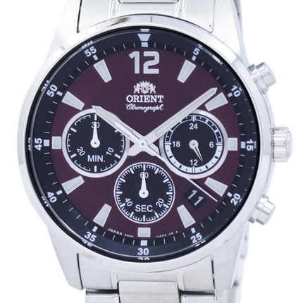 Orient Sports Chronographe Quartz Japon fait RA-KV0004R00C montre homme