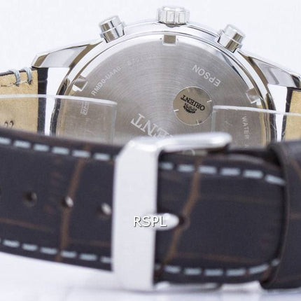 Orient Sports Chronographe Quartz Japon fait RA-KV0006Y00C montre homme
