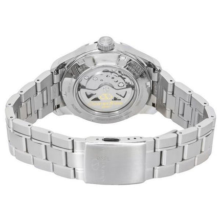 Montre pour homme Orient Star Contemporary Limited Edition, cœur ouvert, cadran bleu, automatique RE-AT0017L00B 100M, avec brace