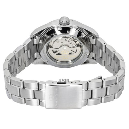 Montre homme Orient Star Contemporary en acier inoxydable, cadran vert, automatique RE-AU0107E, étanche à 100 m