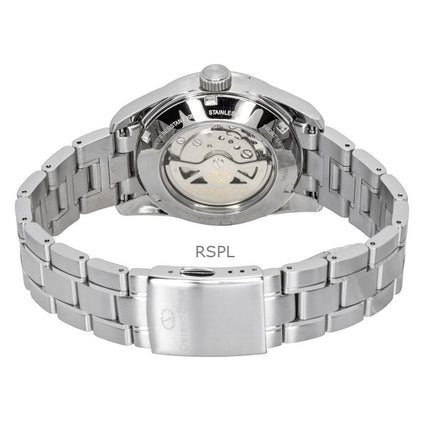 Montre homme Orient Star Contemporary en acier inoxydable, cadran gris, automatique, 100 m, RE-AU0110N