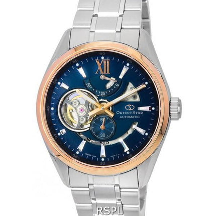 Orient Star Contemporary Limited Edition Open Heart Cadran Bleu Automatique RE-AV0120L00B 100M Montre Homme