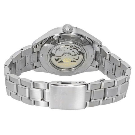 Montre pour hommes Orient Star Contemporary Limited Edition, cœur ouvert, cadran bleu, automatique RE-AV0122L00B, 100M, avec bra