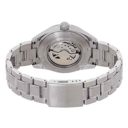 Montre pour homme Orient Star contemporaine en acier inoxydable squelette avec cadran argenté automatique RE-AV0125S00B 100M