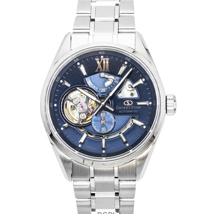 Montre homme Orient Star Keshiki Édition Limitée, Acier Inoxydable, Cadran Bleu-Gris, Automatique RE-AV0132L, Étanche à 100 m