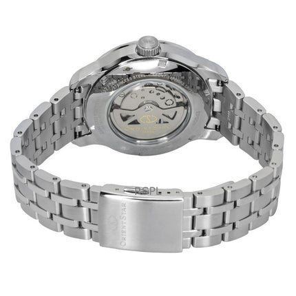 Montre homme Orient Star Contemporary édition limitée, boîtier ouvert vert menthe, automatique, RE-AV0B11E, 100 m