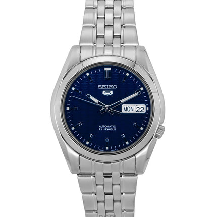 Montre homme Seiko 5 automatique à cadran bleu foncé SNK357K1 reconditionnée