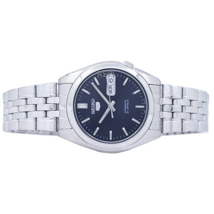 Montre homme Seiko 5 automatique à cadran bleu foncé SNK357K1 reconditionnée