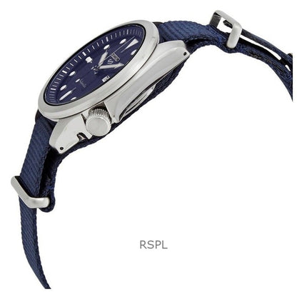 Montre homme Seiko 5 Sports SRPE63K1 automatique, bracelet en nylon, cadran bleu, 100 m, remise à neuf