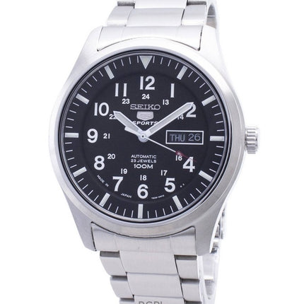 Montre homme Seiko 5 Sports automatique à cadran noir SNZG13J1 reconditionnée