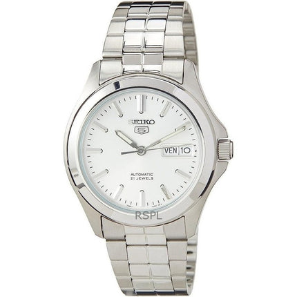 Montre homme Seiko 5 automatique à cadran argenté 21 rubis SNKK87K1 remise à neuf