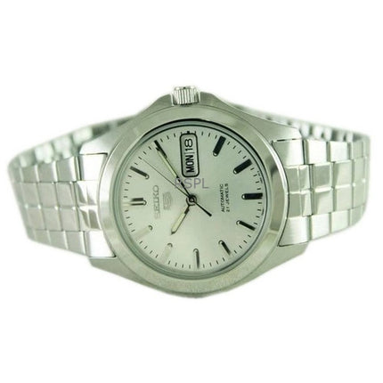 Montre homme Seiko 5 automatique à cadran argenté 21 rubis SNKK87K1 remise à neuf
