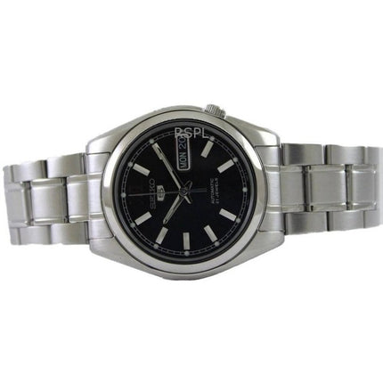 Montre homme Seiko 5 SNKL55K1, cadran noir, automatique, 21 rubis, remise à neuf